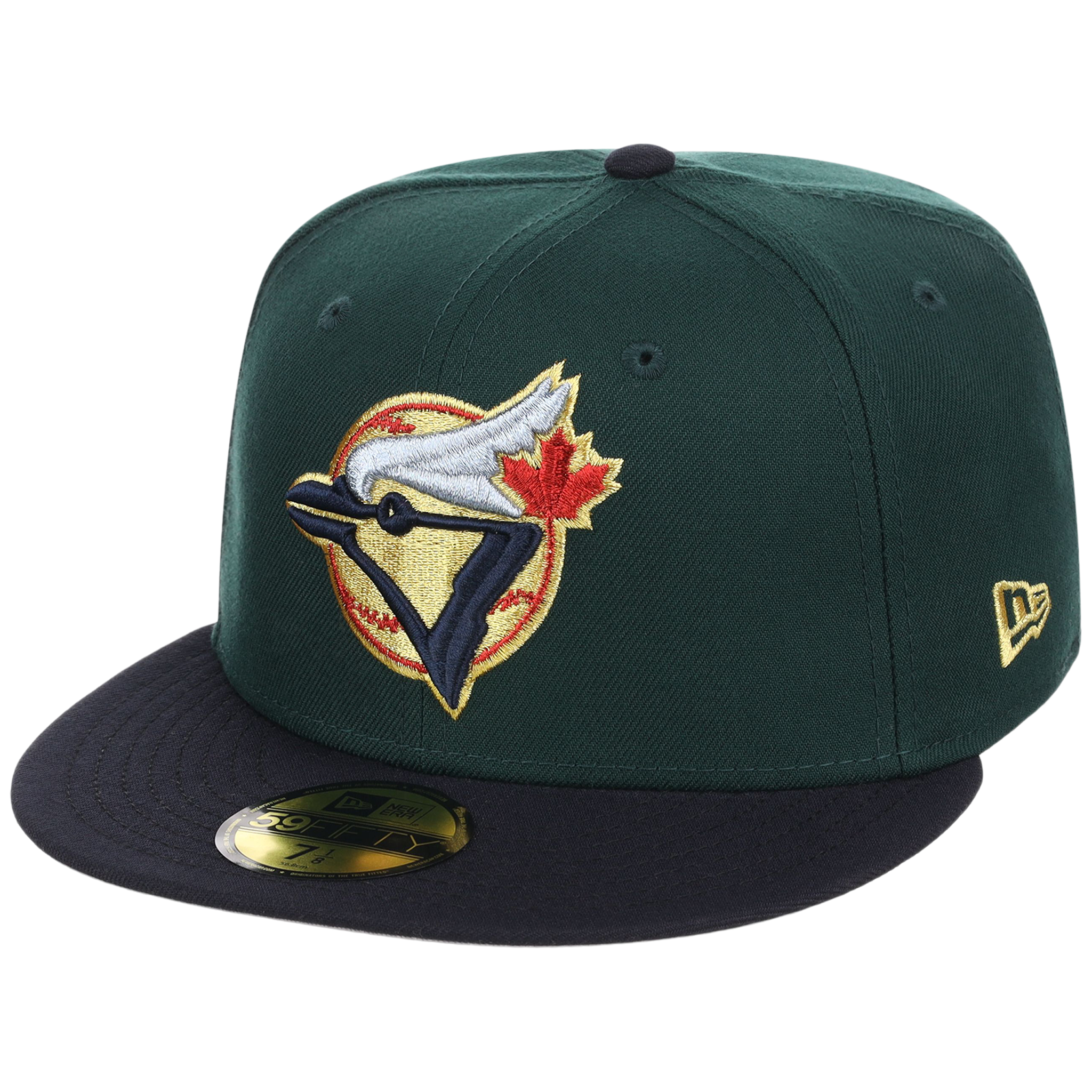 Toronto Blue Jays Toronto 50th Anniversary New Era 59FIFTY (Dark Green/Navy)