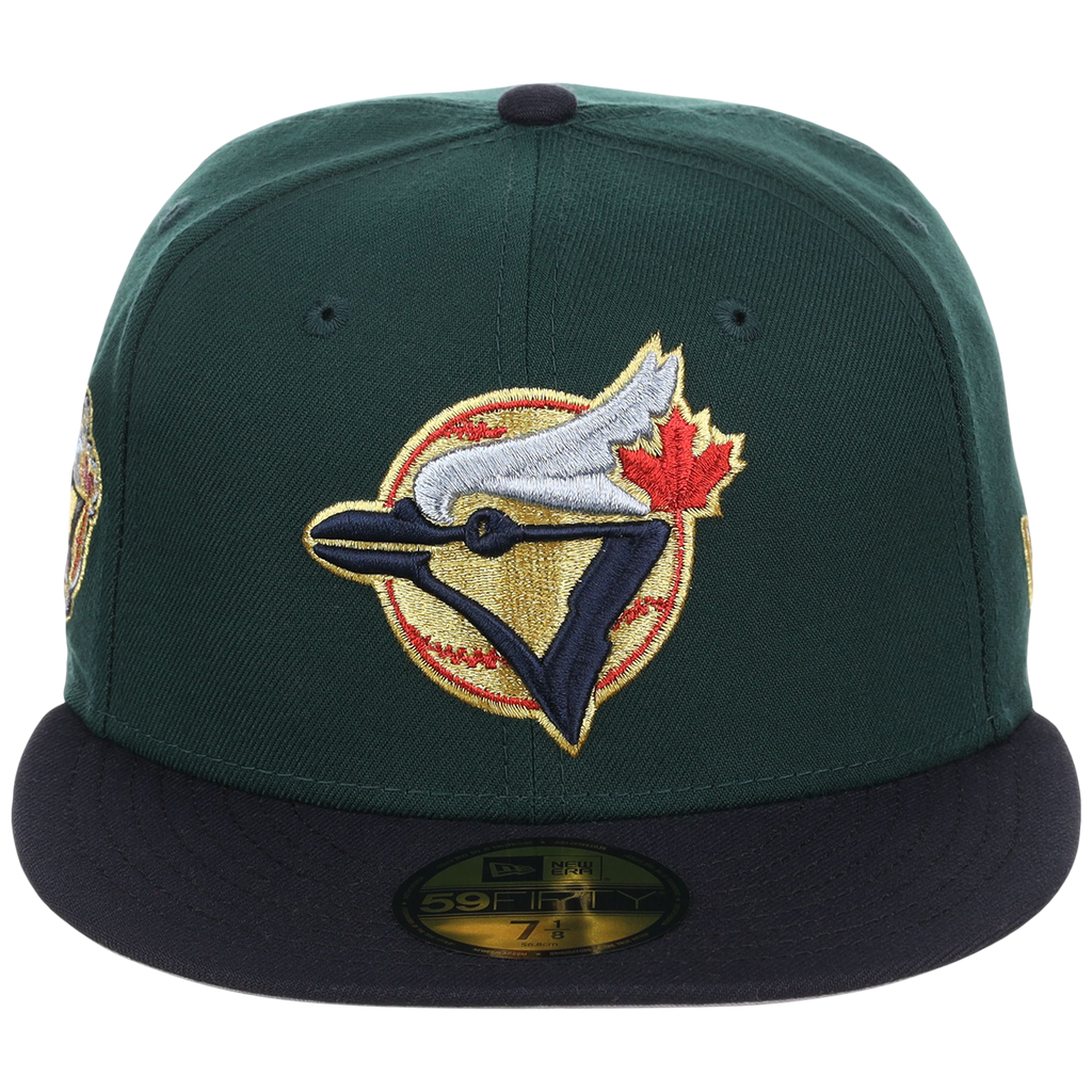 Toronto Blue Jays Toronto 50th Anniversary New Era 59FIFTY (Dark Green/Navy)