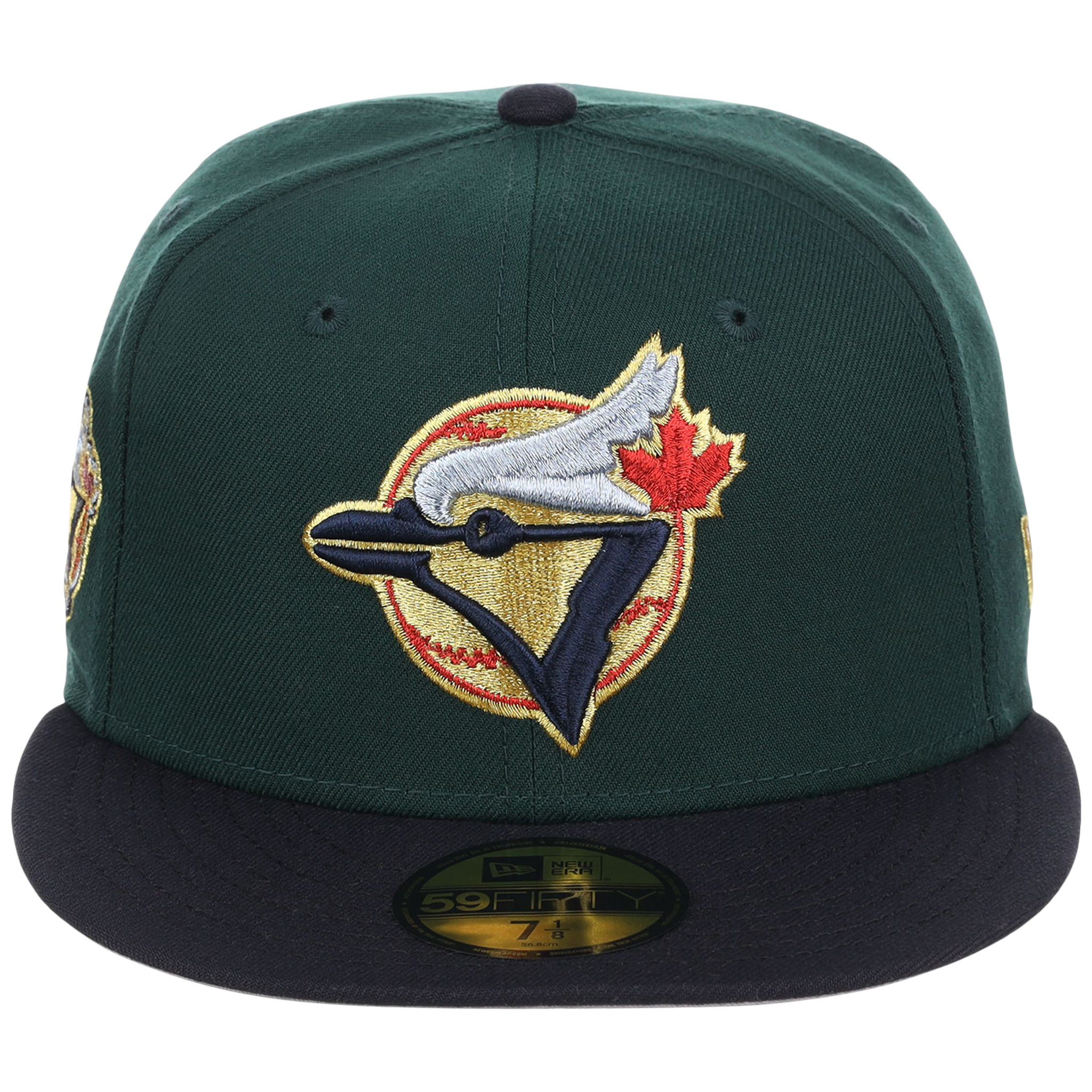 Toronto Blue Jays Toronto 50th Anniversary New Era 59FIFTY (Dark Green/Navy)