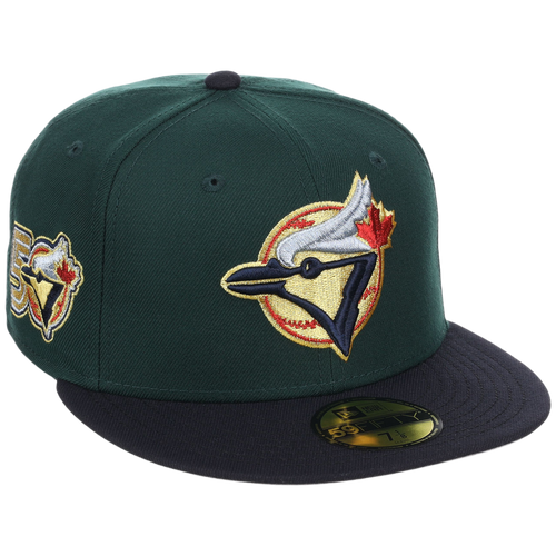 Toronto Blue Jays Toronto 50th Anniversary New Era 59FIFTY (Dark Green/Navy)