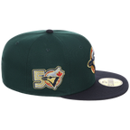 Toronto Blue Jays Toronto 50th Anniversary New Era 59FIFTY (Dark Green/Navy)