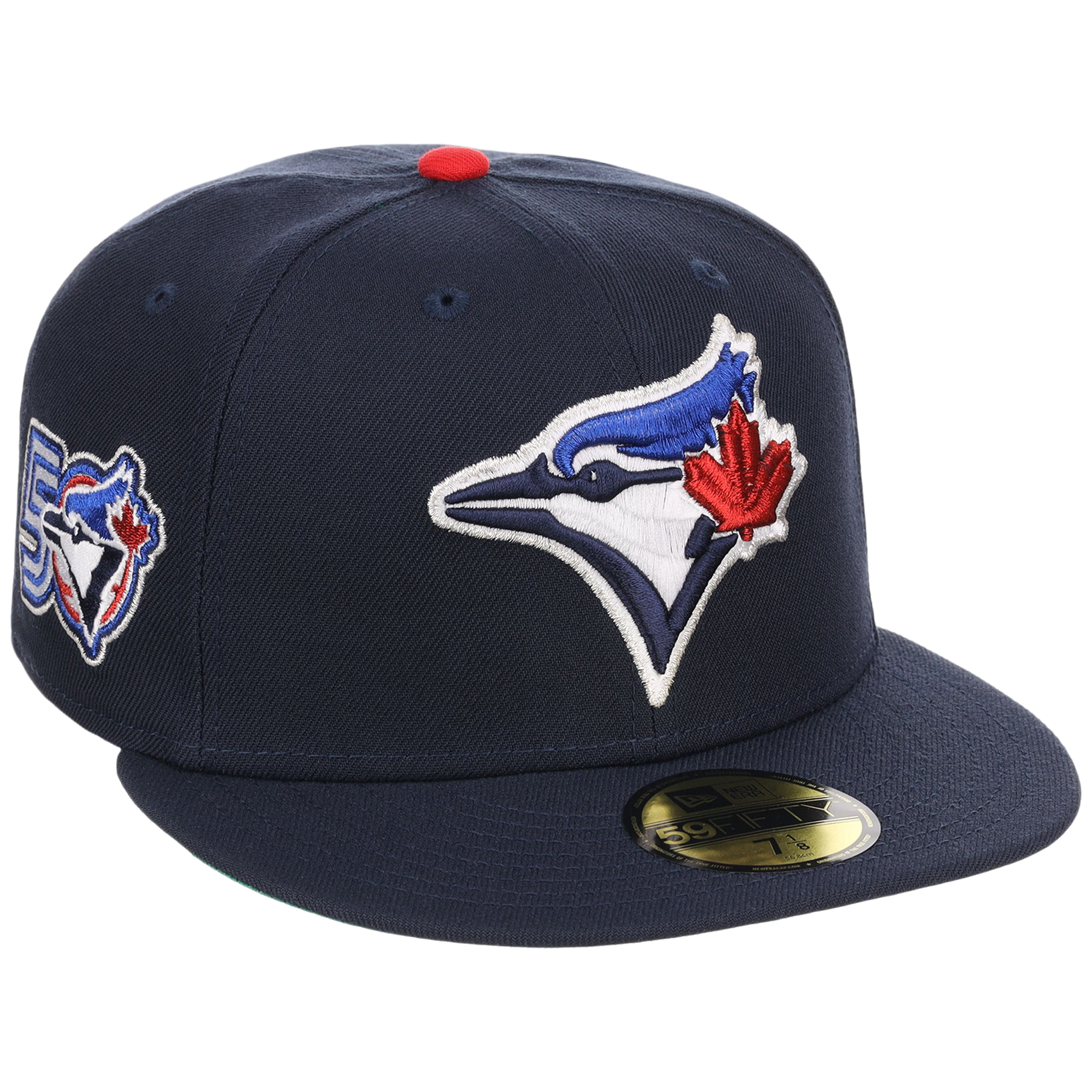 Toronto Blue Jays Toronto 50th Anniversary New Era 59FIFTY (Navy/Navy)