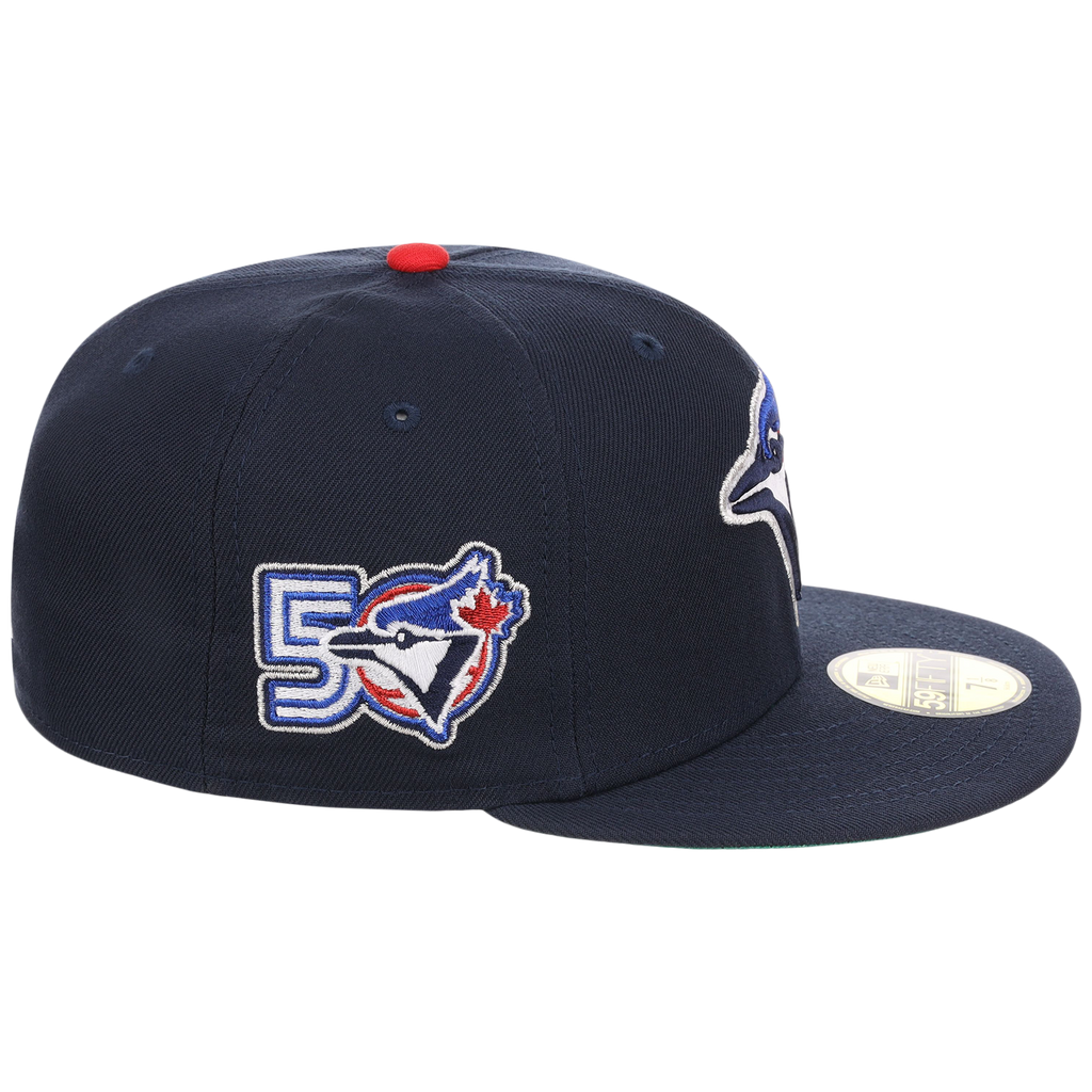 Toronto Blue Jays Toronto 50th Anniversary New Era 59FIFTY (Navy/Navy)