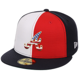 Atlanta Braves MLB USA Semiquincentennial 250th Americana - Pinwheel New Era 59FIFTY