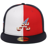 Atlanta Braves MLB USA Semiquincentennial 250th Americana - Pinwheel New Era 59FIFTY