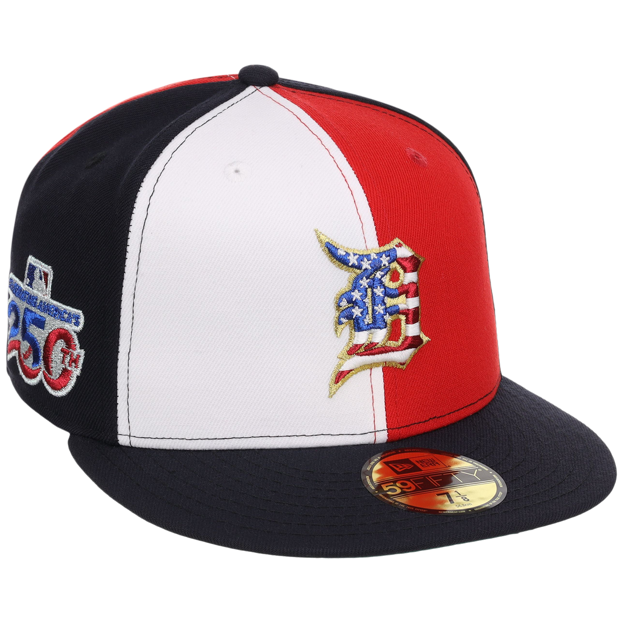 Detroit Tigers MLB USA Semiquincentennial 250th Americana - Pinwheel New Era 59FIFTY