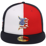 Detroit Tigers MLB USA Semiquincentennial 250th Americana - Pinwheel New Era 59FIFTY