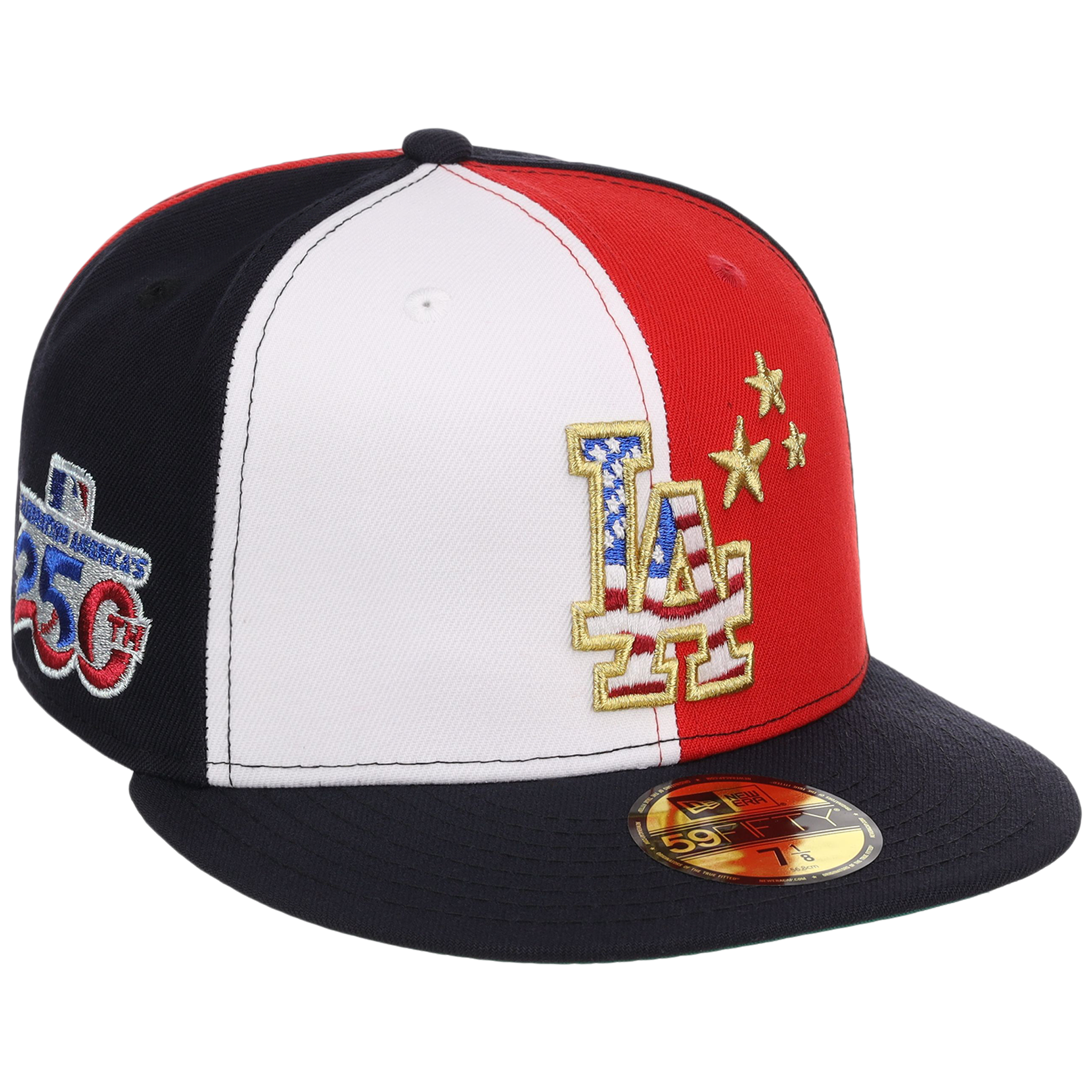Los Angeles Dodgers MLB USA Semiquincentennial 250th Americana - Pinwheel New Era 59FIFTY