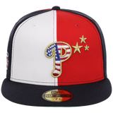 Philadelphia Phillies MLB USA Semiquincentennial 250th Americana - Pinwheel New Era 59FIFTY