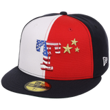 Texas Rangers MLB USA Semiquincentennial 250th Americana - Pinwheel New Era 59FIFTY