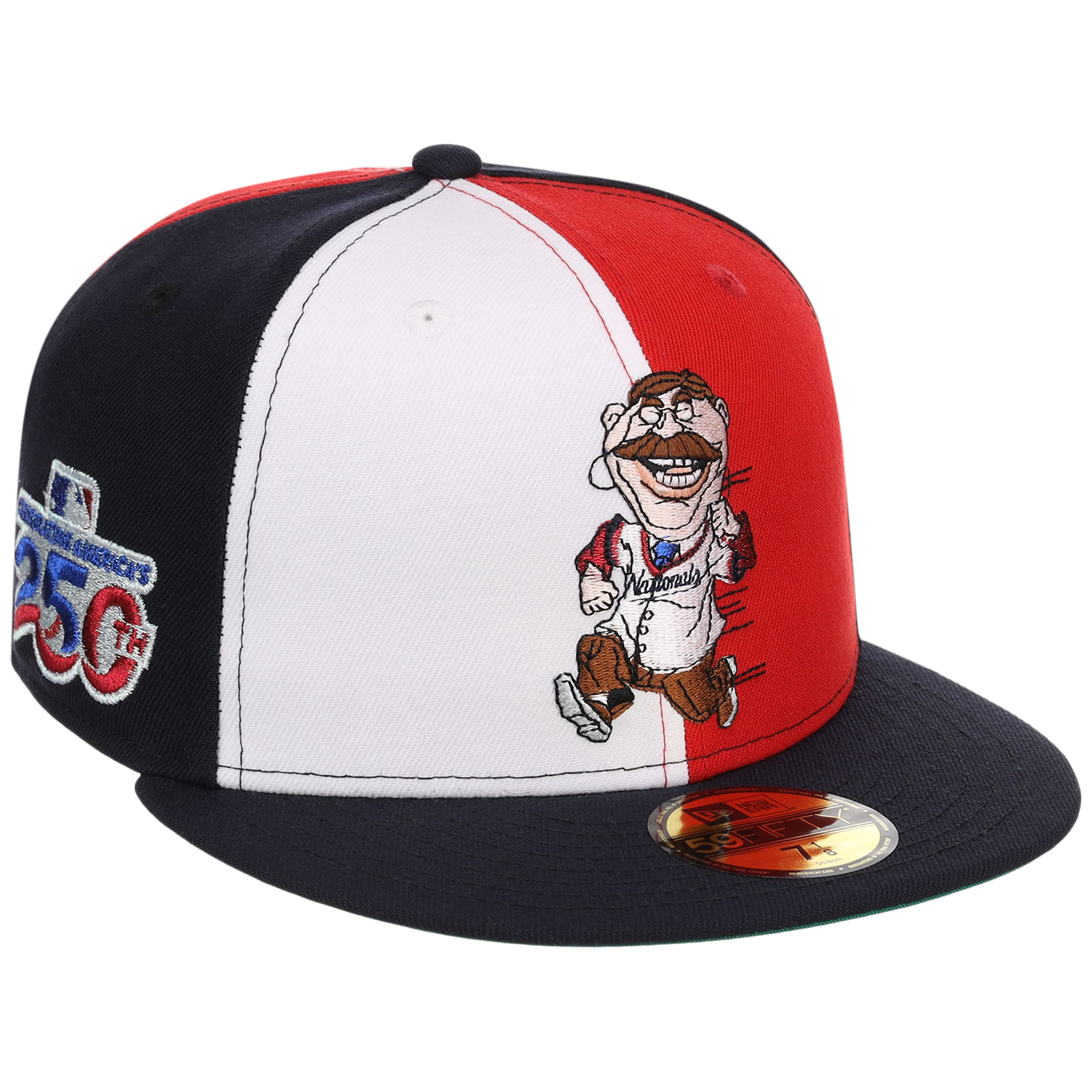 Washington Nationals MLB USA Semiquincentennial 250th Americana - Pinwheel New Era 59FIFTY 1