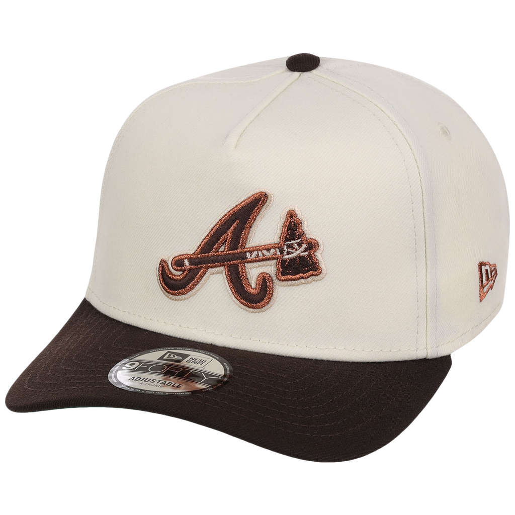 Atlanta Braves MLB Walnut Reserve New Era 9FORTY A-Frame