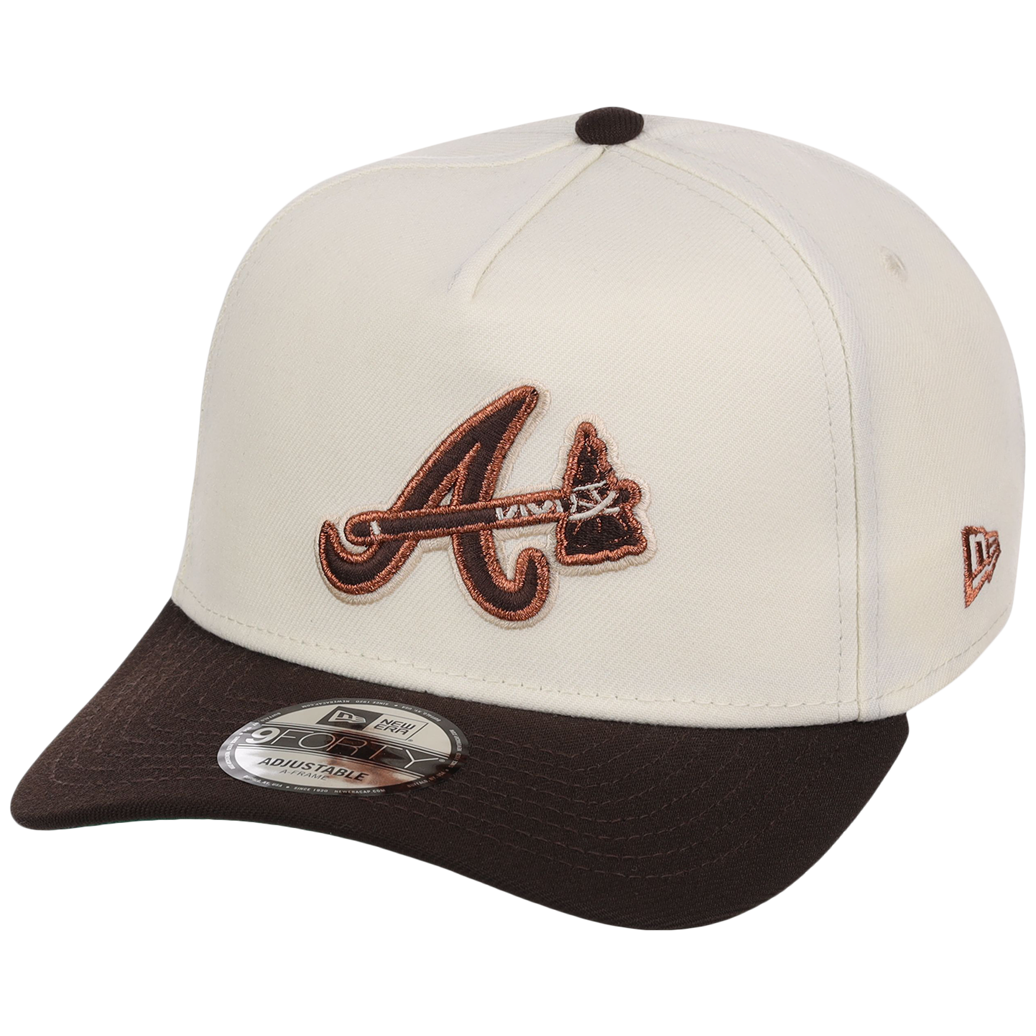 Atlanta Braves MLB Walnut Reserve New Era 9FORTY A-Frame