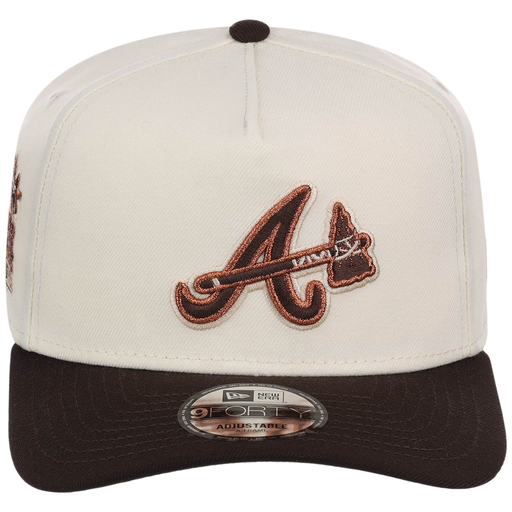 Atlanta Braves MLB Walnut Reserve New Era 9FORTY A-Frame