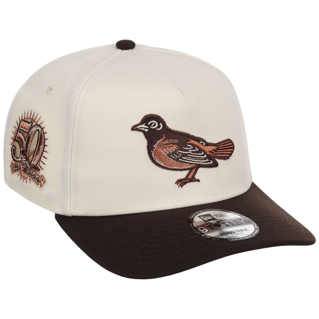 Baltimore Orioles MLB Walnut Reserve New Era 9FORTY A-Frame