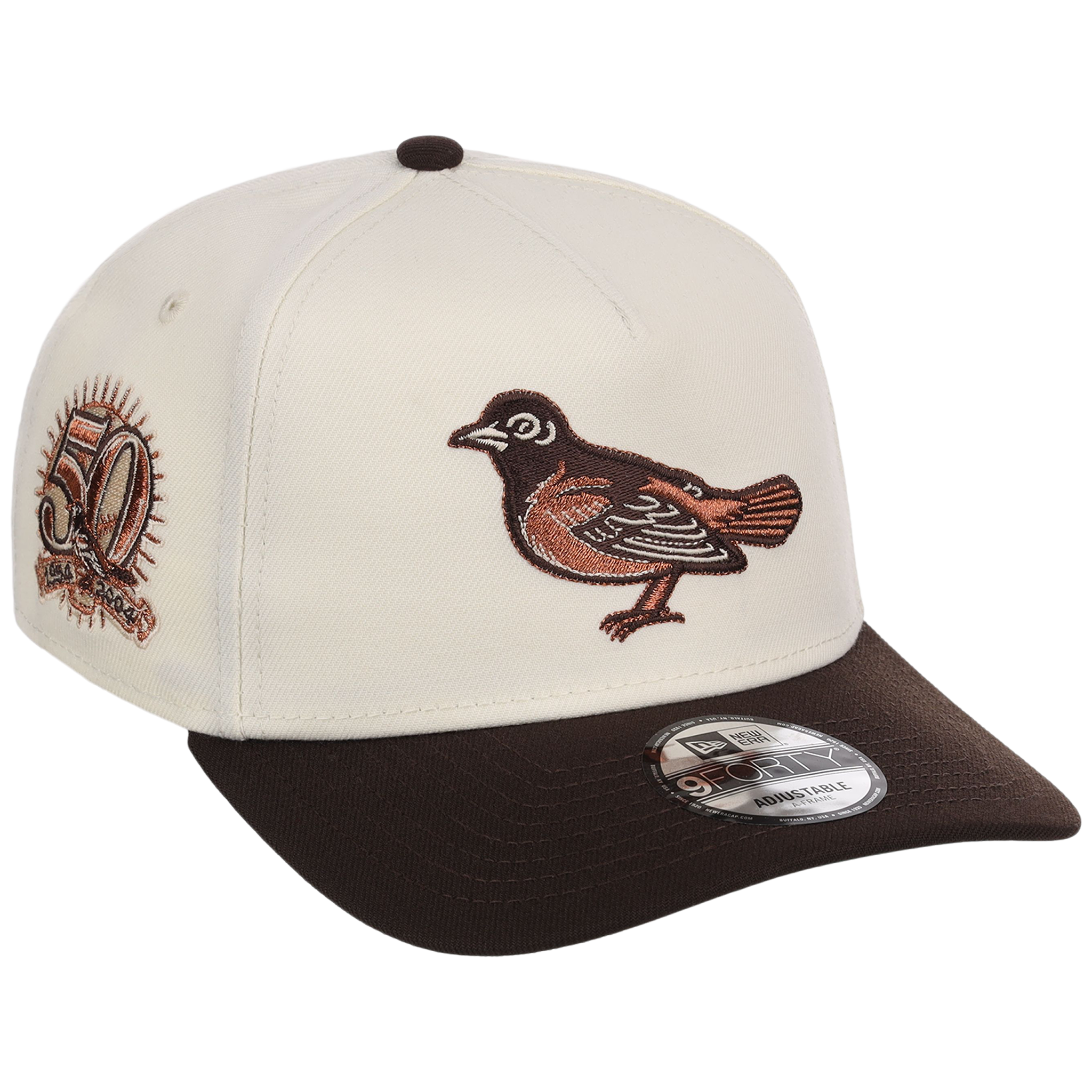 Baltimore Orioles MLB Walnut Reserve New Era 9FORTY A-Frame