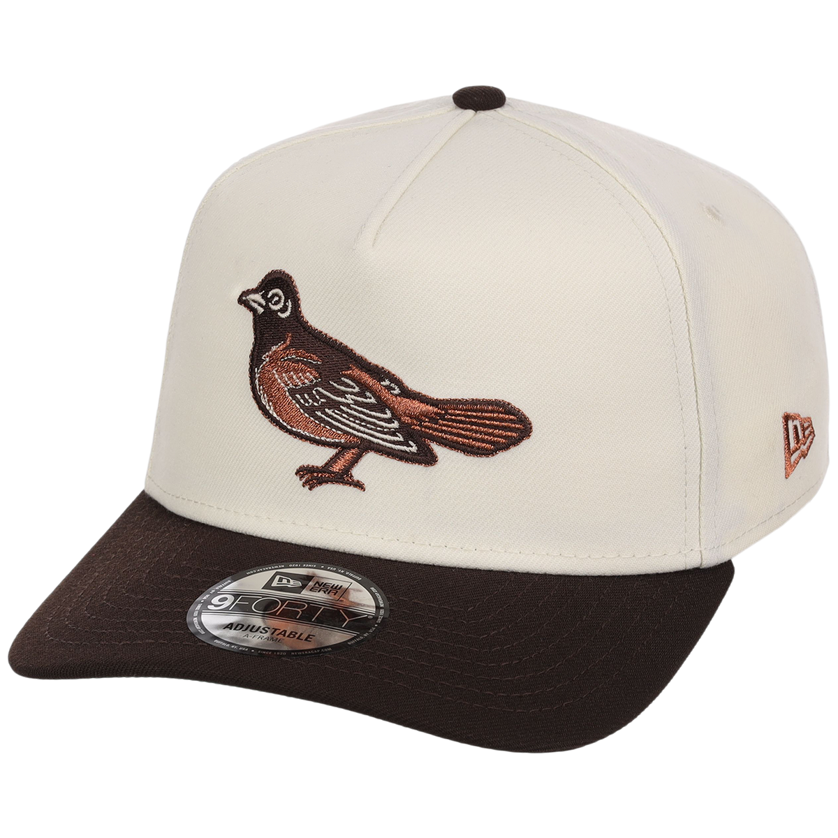 Baltimore Orioles MLB Walnut Reserve New Era 9FORTY A-Frame