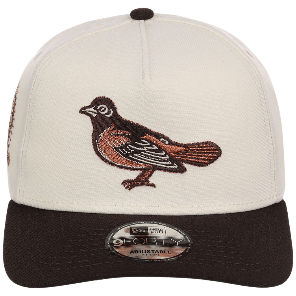 Baltimore Orioles MLB Walnut Reserve New Era 9FORTY A-Frame