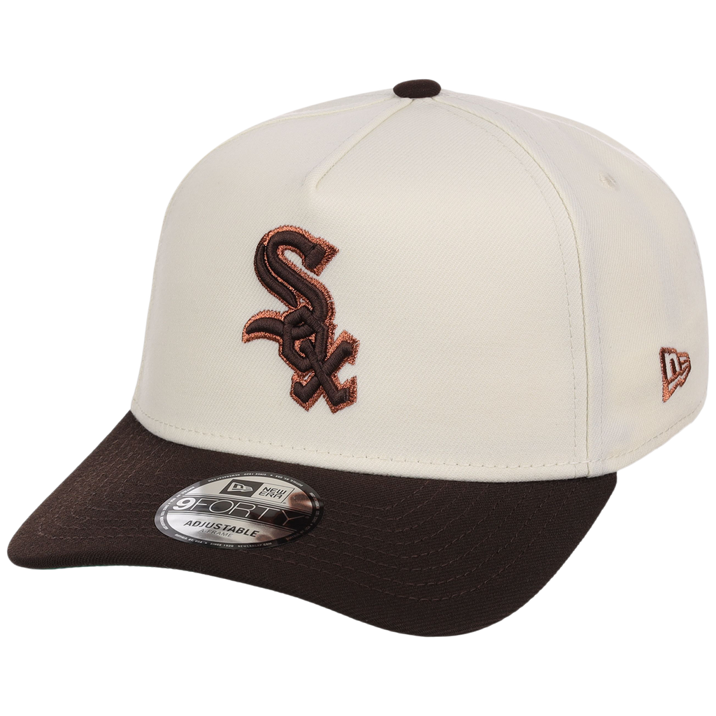 Chicago White Sox MLB Walnut Reserve New Era 9FORTY A-Frame