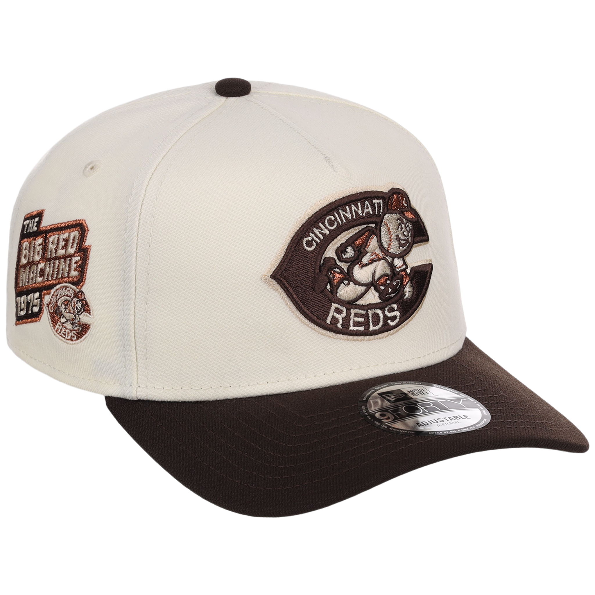 Cincinnati Reds MLB Walnut Reserve New Era 9FORTY A-Frame