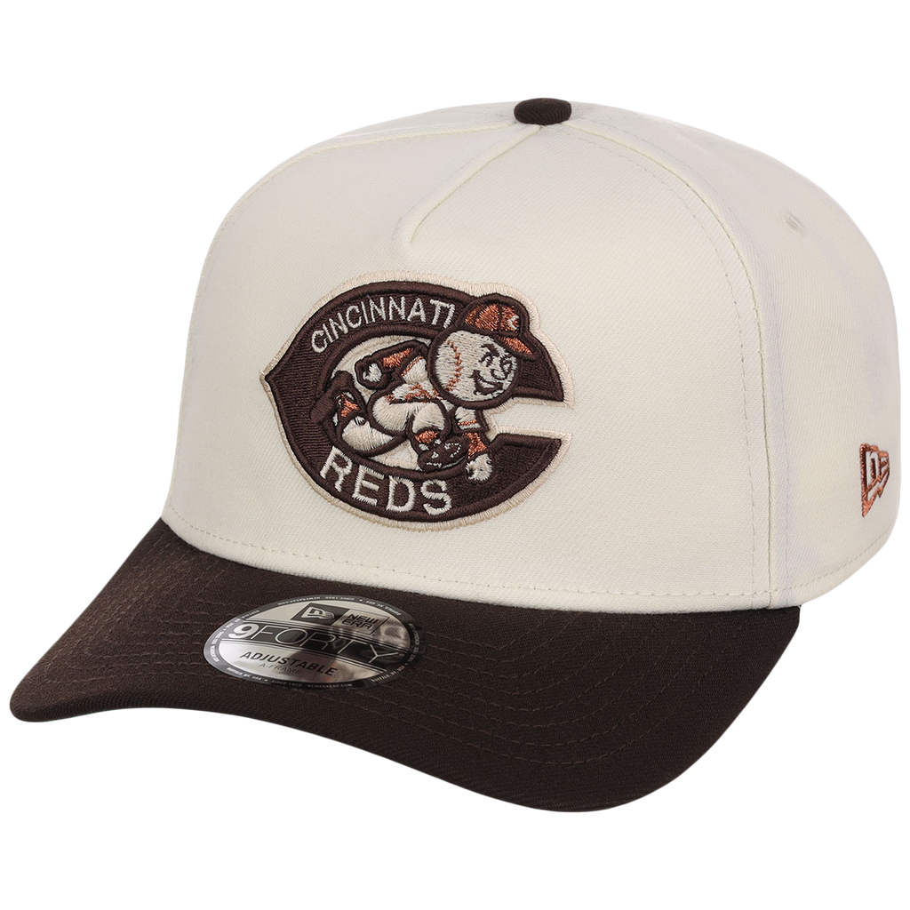 Cincinnati Reds MLB Walnut Reserve New Era 9FORTY A-Frame