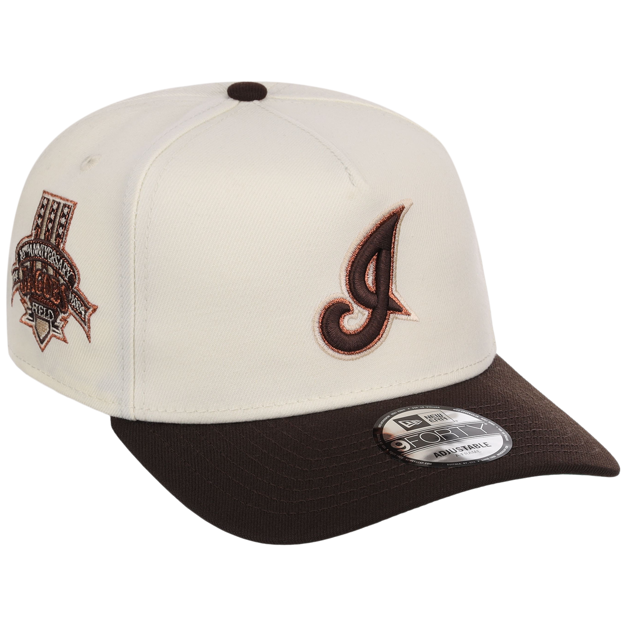 Cleveland Indians MLB Walnut Reserve New Era 9FORTY A-Frame