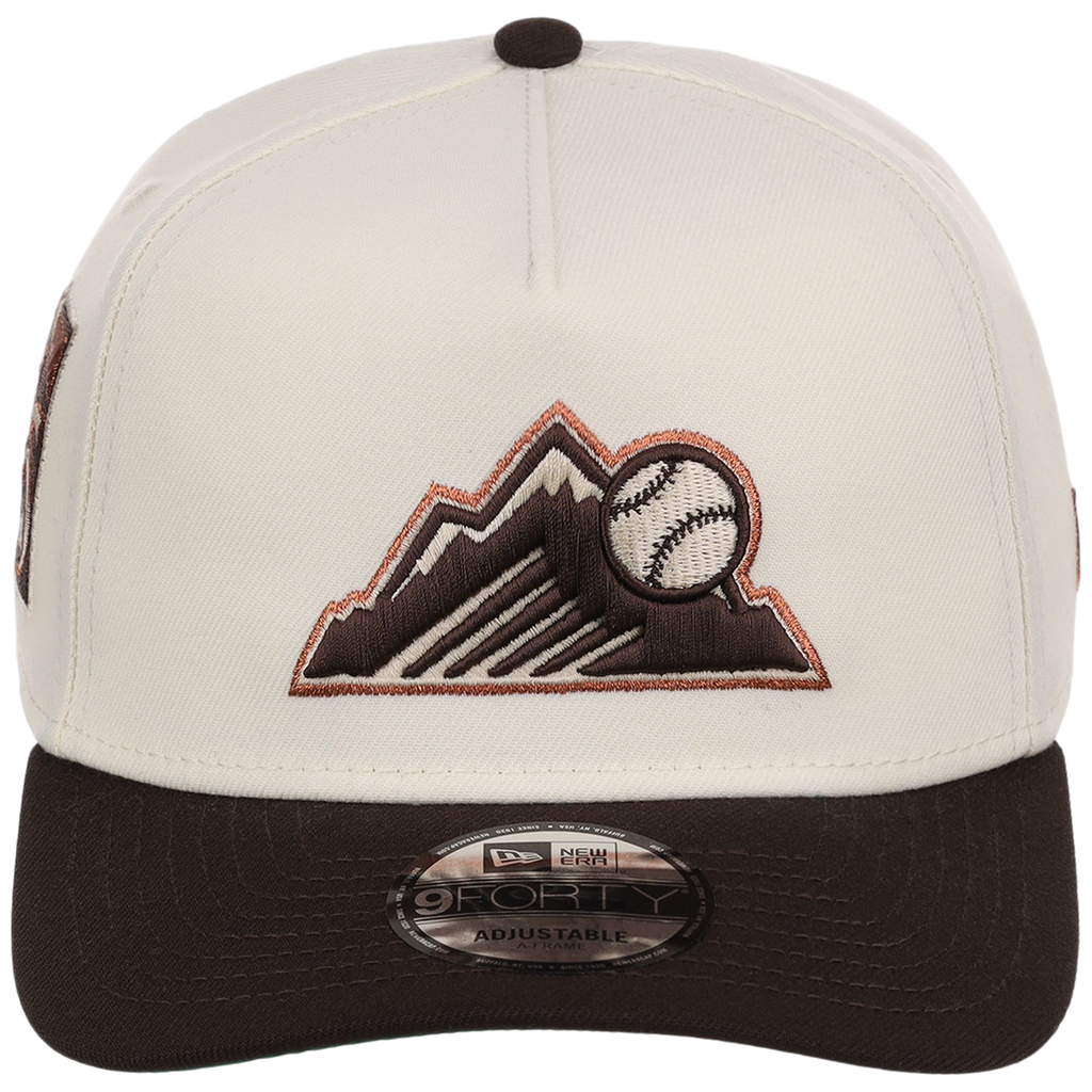 Colorado Rockies MLB Walnut Reserve New Era 9FORTY A-Frame