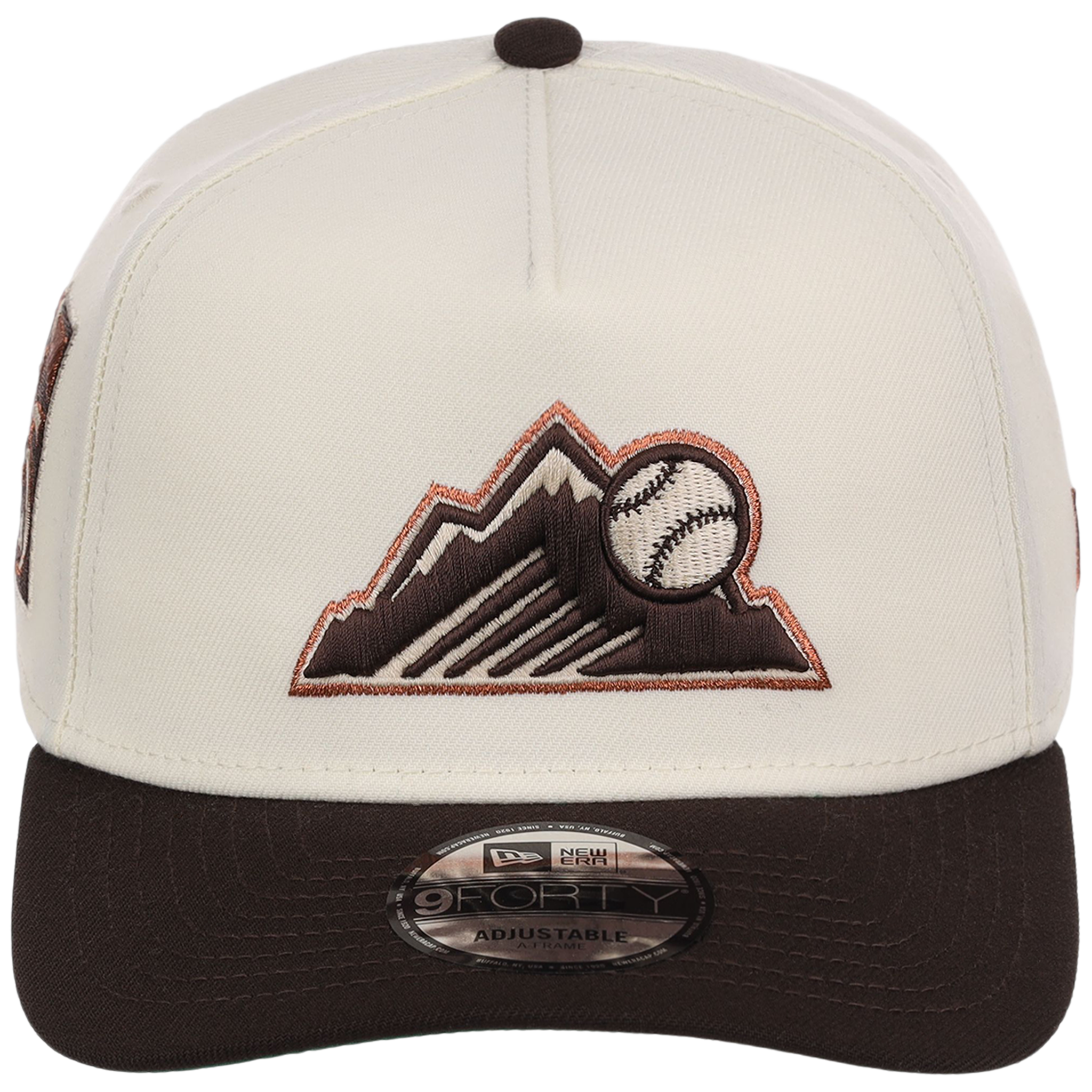 Colorado Rockies MLB Walnut Reserve New Era 9FORTY A-Frame