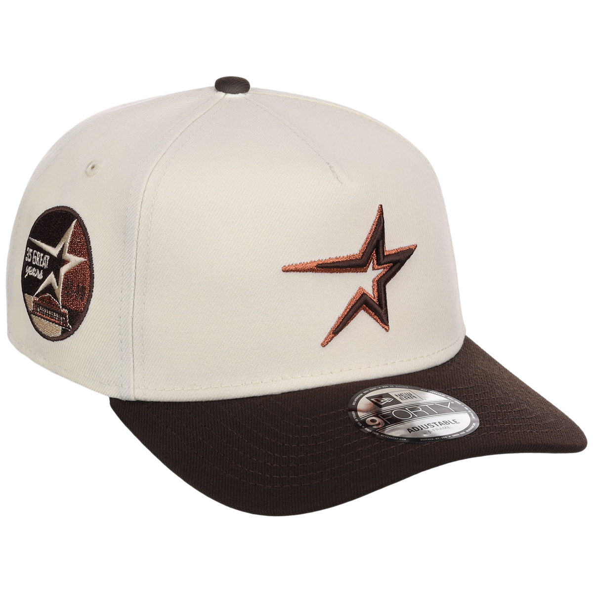 Houston Astros MLB Walnut Reserve New Era 9FORTY A-Frame