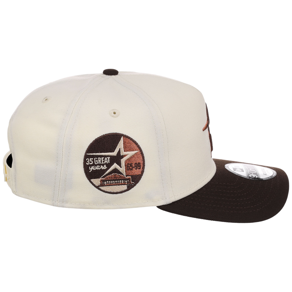Houston Astros MLB Walnut Reserve New Era 9FORTY A-Frame