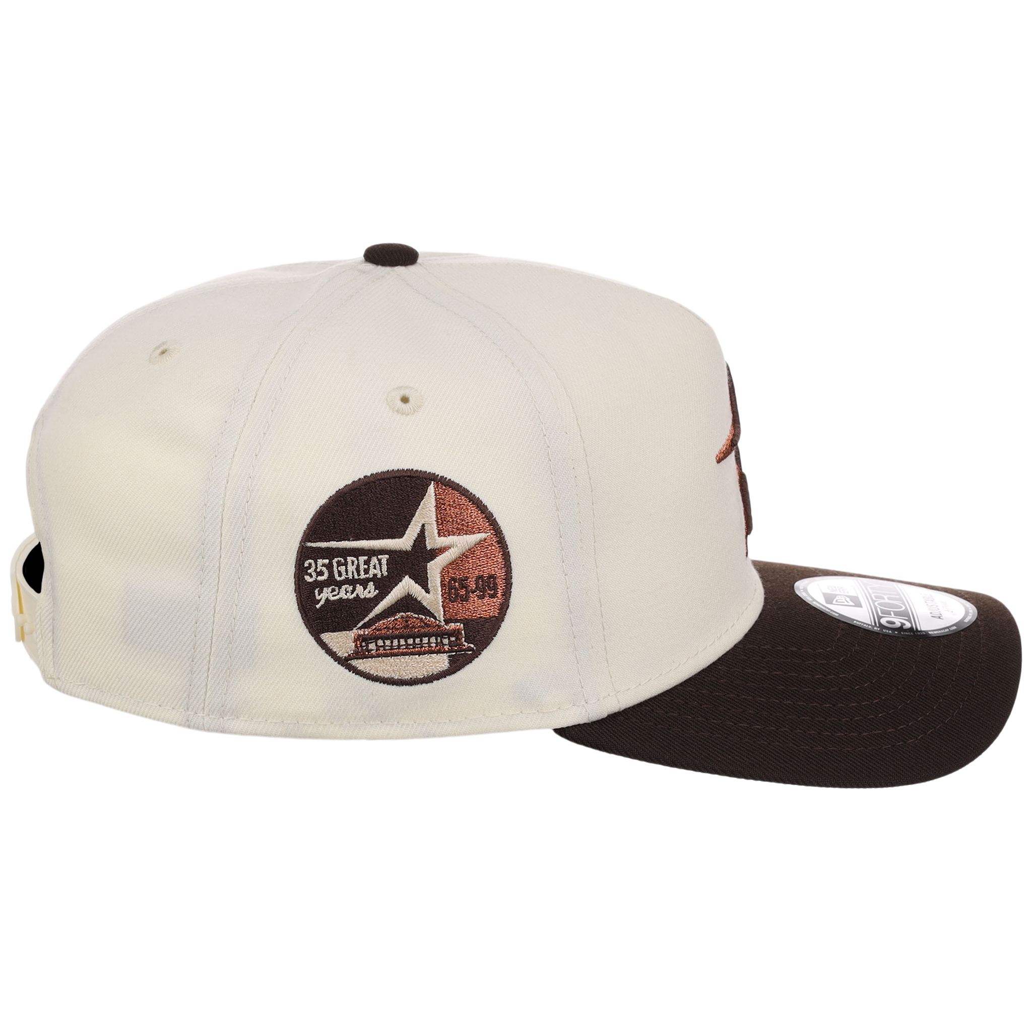 Houston Astros MLB Walnut Reserve New Era 9FORTY A-Frame