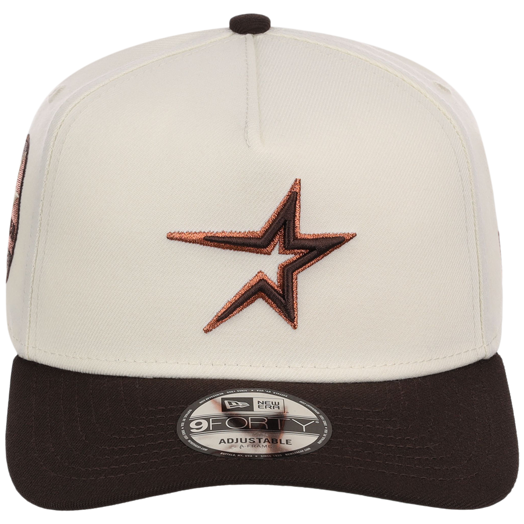 Houston Astros MLB Walnut Reserve New Era 9FORTY A-Frame