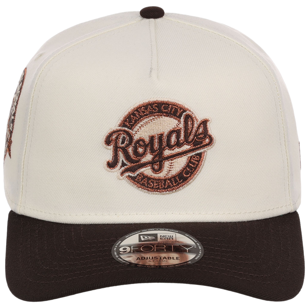 Kansas City Royals MLB Walnut Reserve New Era 9FORTY A-Frame