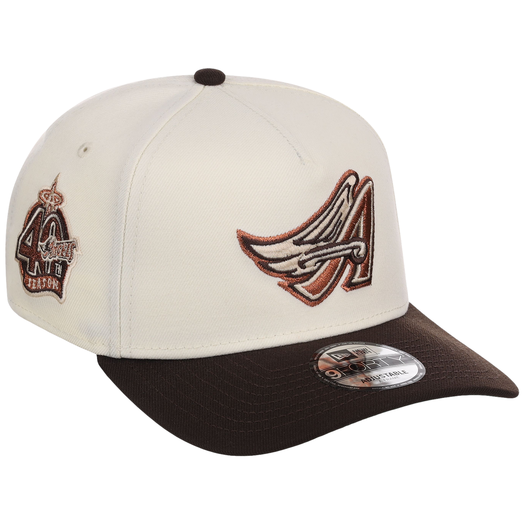 Anaheim Angels MLB Walnut Reserve New Era 9FORTY A-Frame
