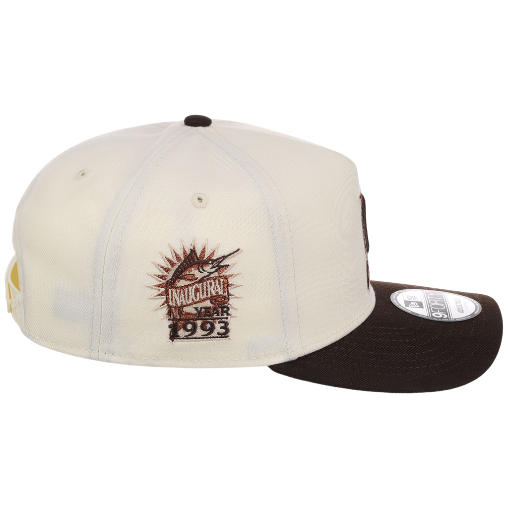 Miami Marlins MLB Walnut Reserve New Era 9FORTY A-Frame