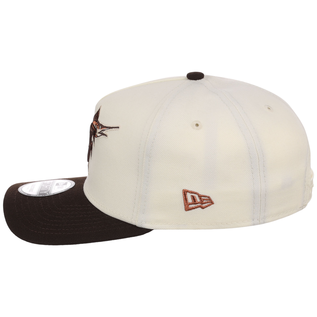 Miami Marlins MLB Walnut Reserve New Era 9FORTY A-Frame