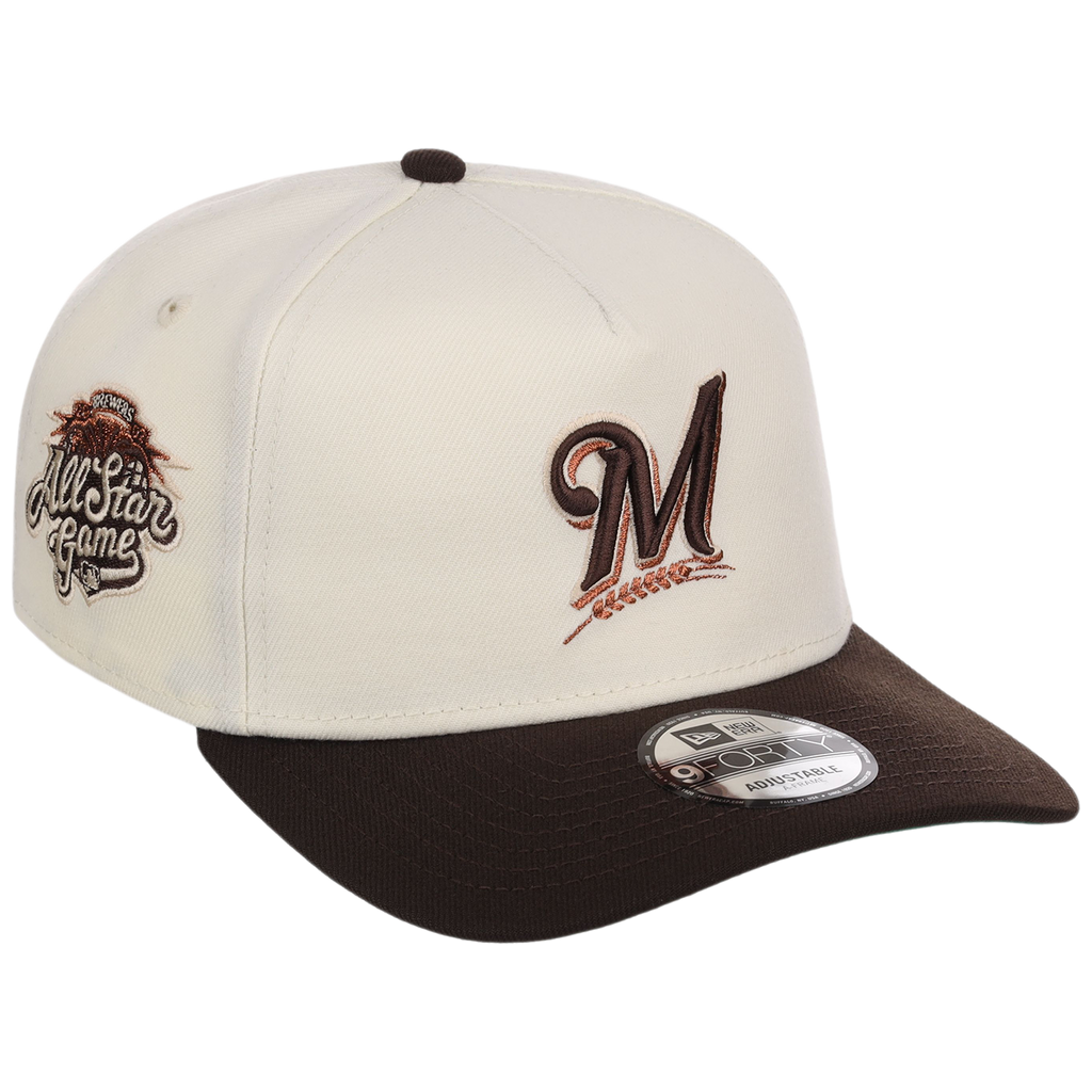 Milwaukee Brewers MLB Walnut Reserve New Era 9FORTY A-Frame