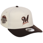 Milwaukee Brewers MLB Walnut Reserve New Era 9FORTY A-Frame