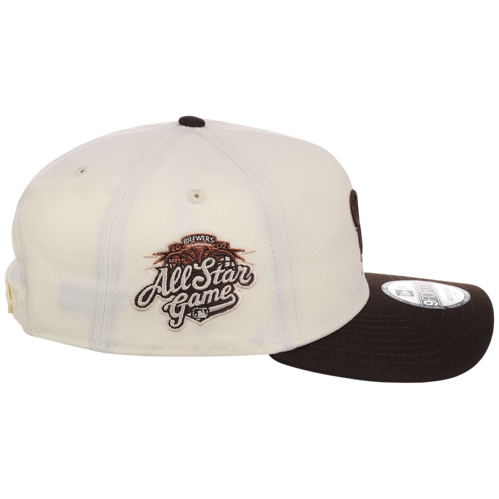 Milwaukee Brewers MLB Walnut Reserve New Era 9FORTY A-Frame