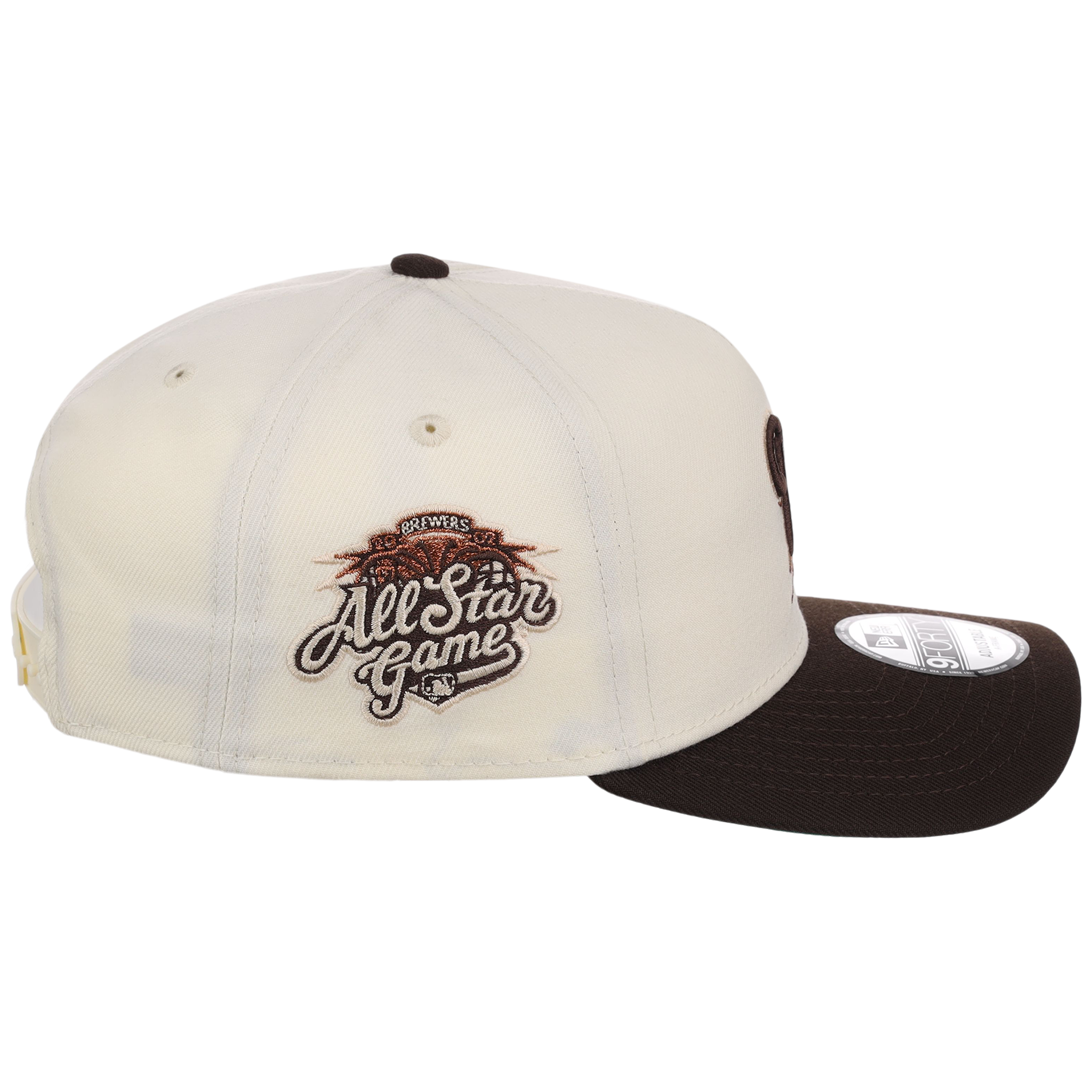 Milwaukee Brewers MLB Walnut Reserve New Era 9FORTY A-Frame