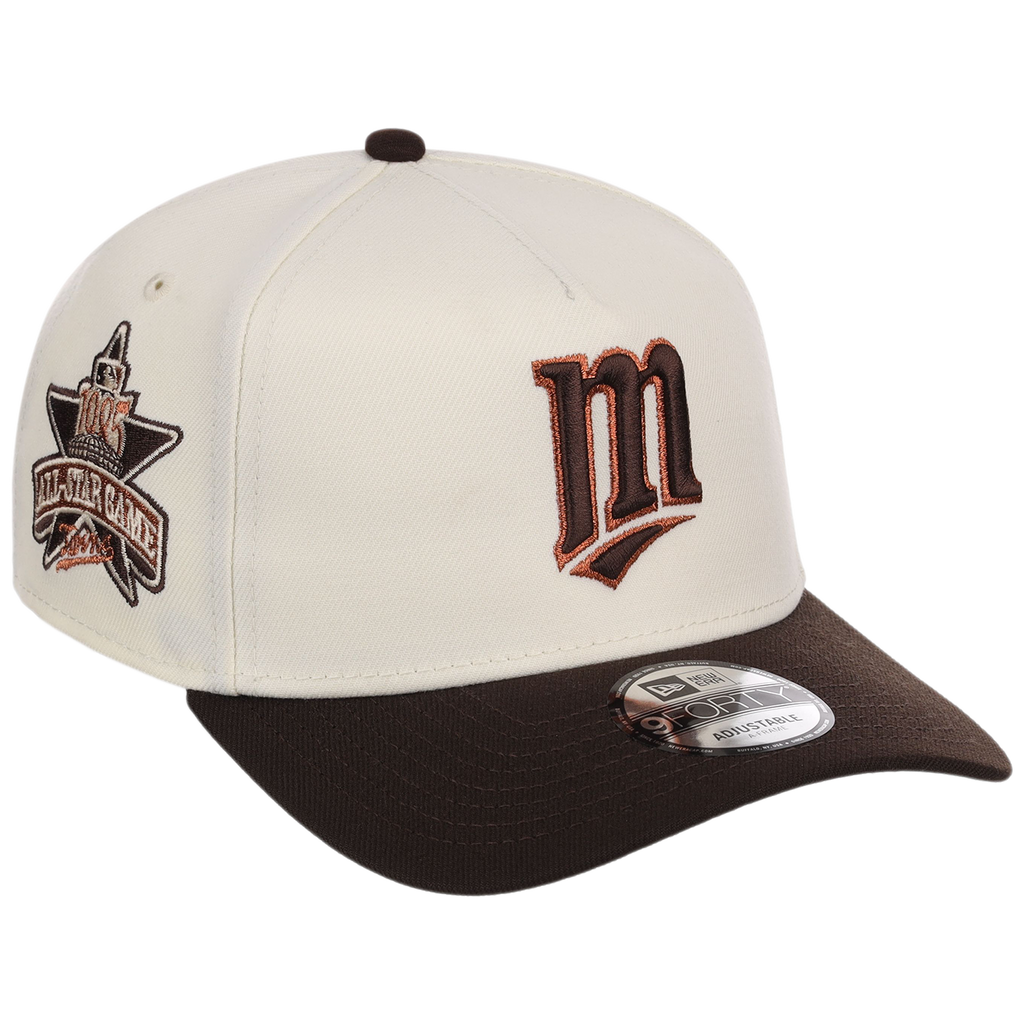 Minnesota Twins MLB Walnut Reserve New Era 9FORTY A-Frame