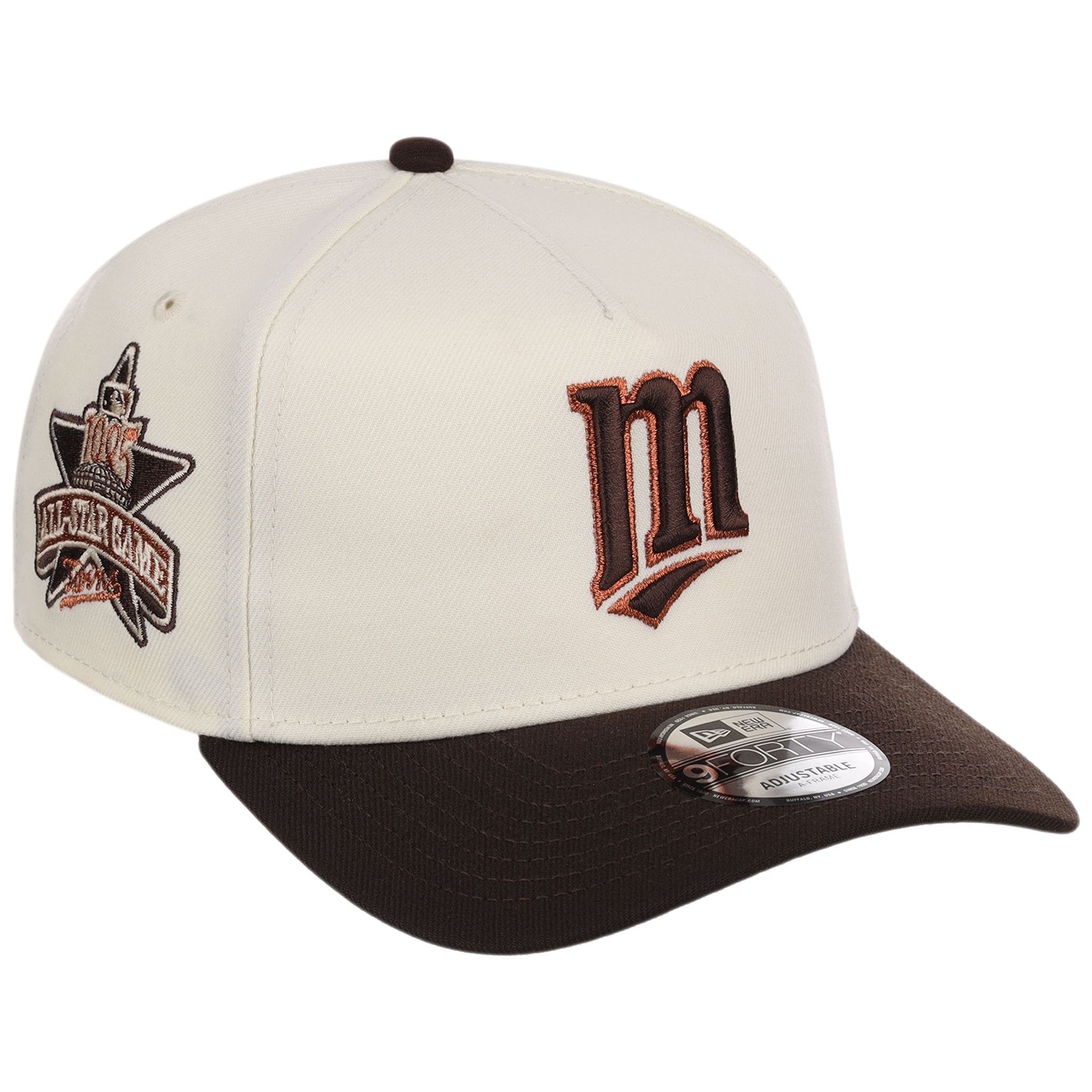 Minnesota Twins MLB Walnut Reserve New Era 9FORTY A-Frame