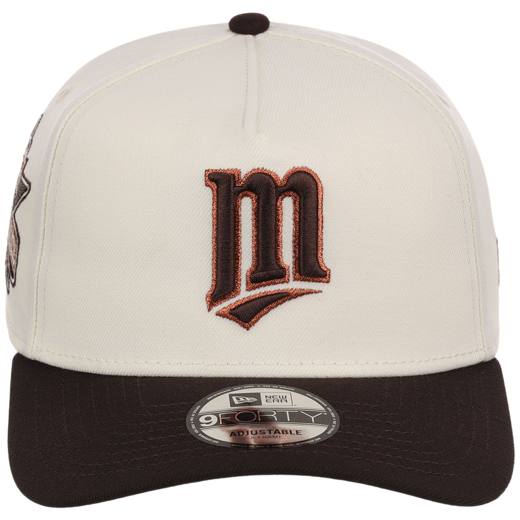 Minnesota Twins MLB Walnut Reserve New Era 9FORTY A-Frame