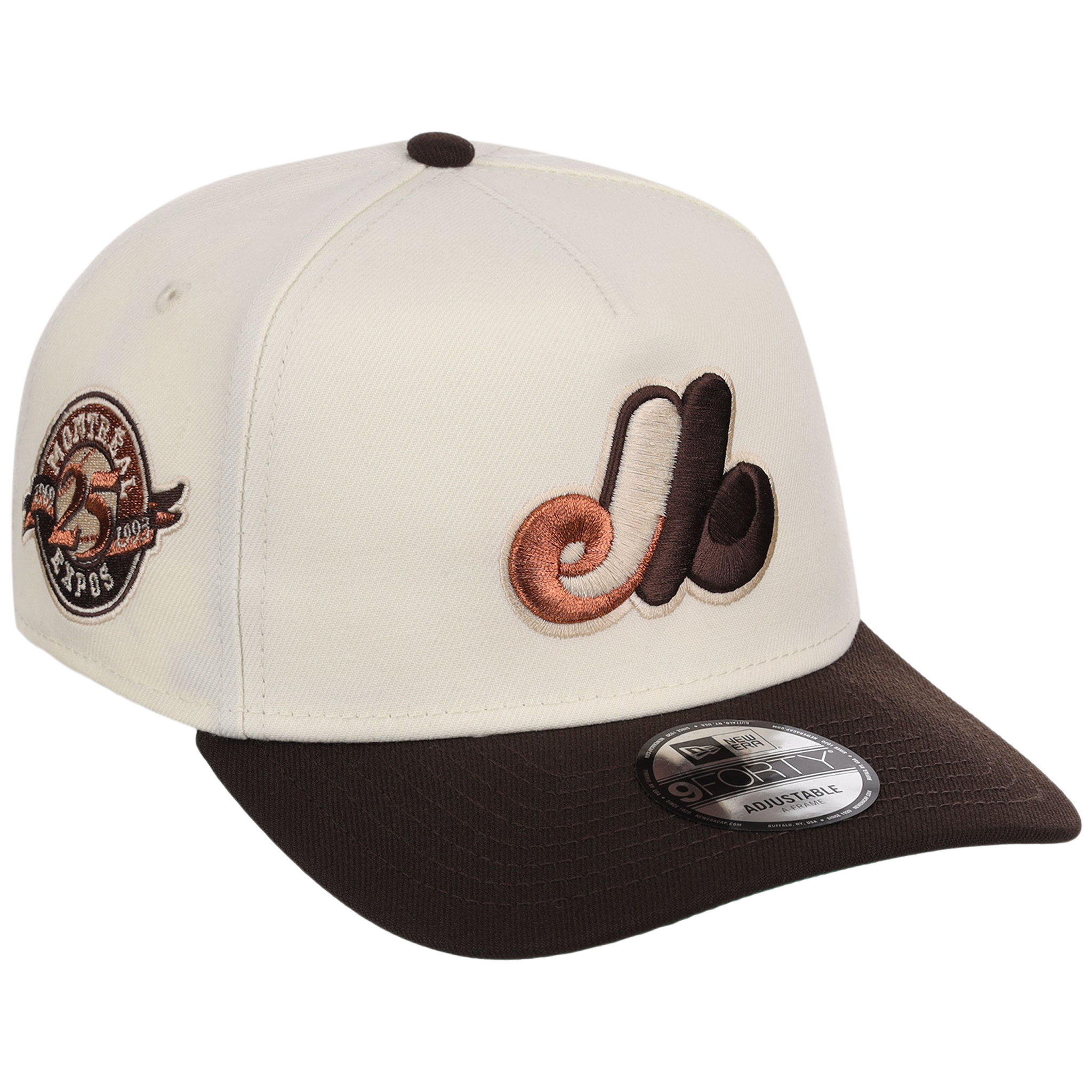 Montreal Expos MLB Walnut Reserve New Era 9FORTY A-Frame