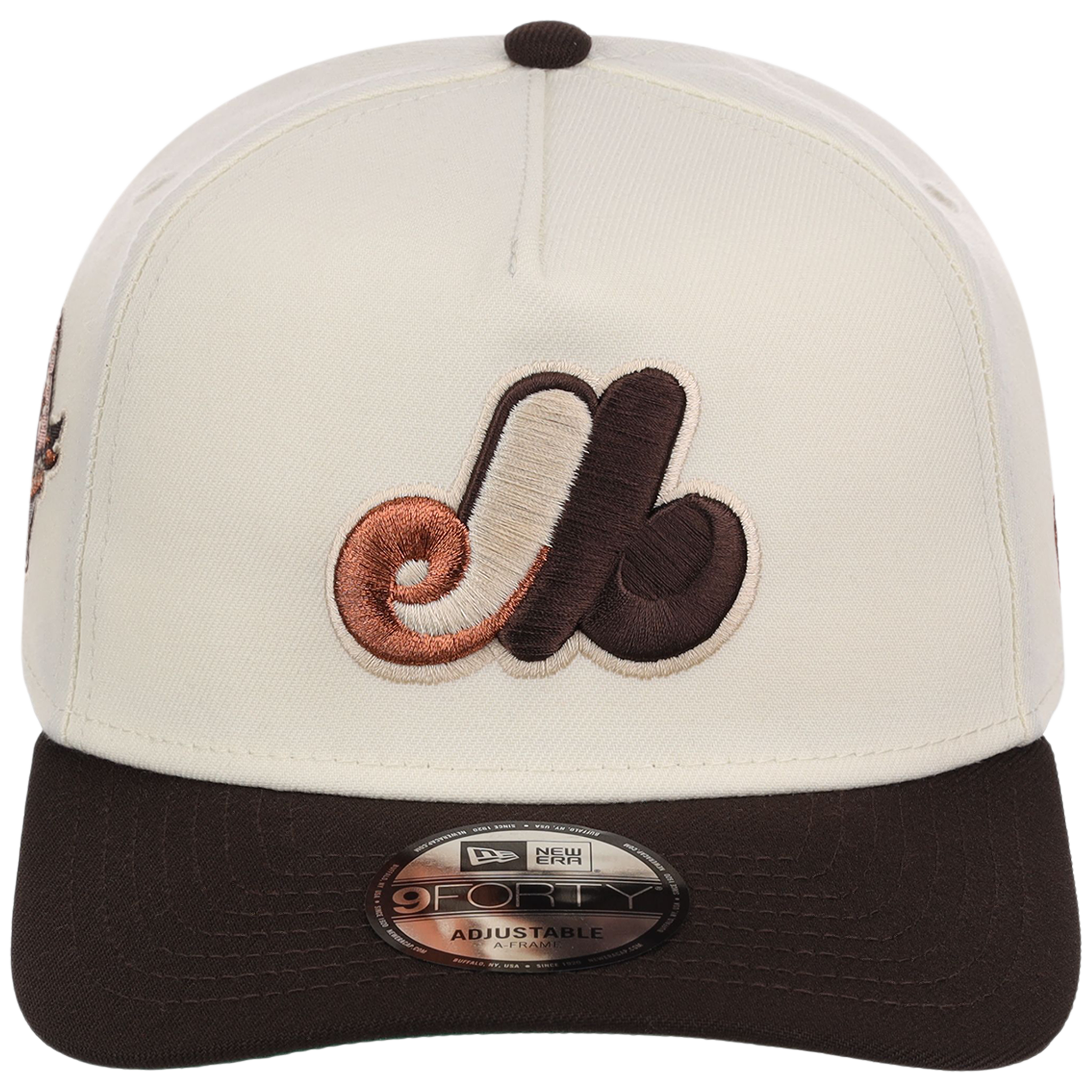 Montreal Expos MLB Walnut Reserve New Era 9FORTY A-Frame