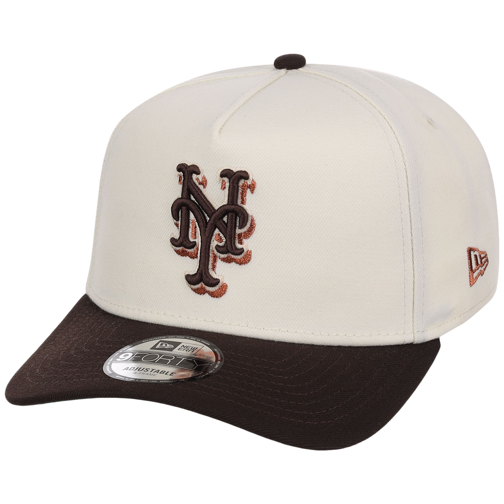 New York Mets MLB Walnut Reserve New Era 9FORTY A-Frame