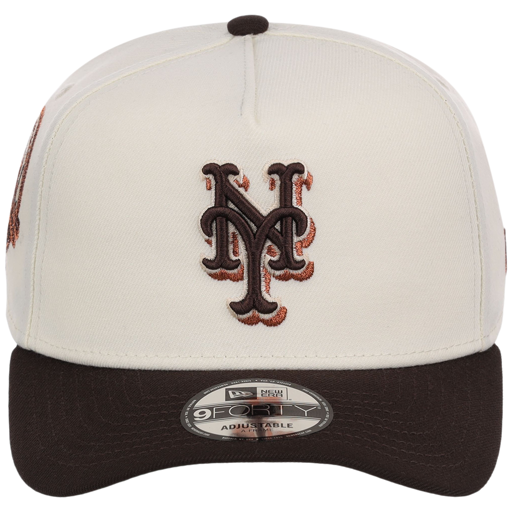 New York Mets MLB Walnut Reserve New Era 9FORTY A-Frame