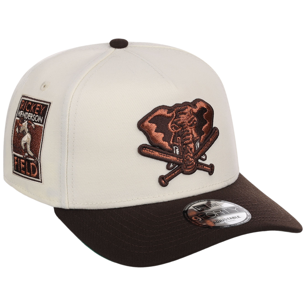Oakland Athletics MLB Walnut Reserve New Era 9FORTY A-Frame