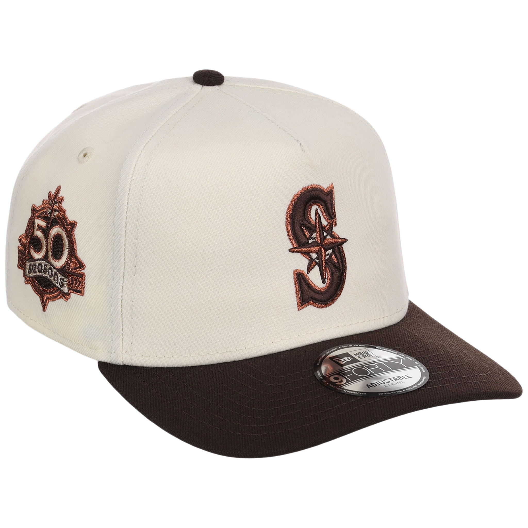 Seattle Mariners MLB Walnut Reserve New Era 9FORTY A-Frame