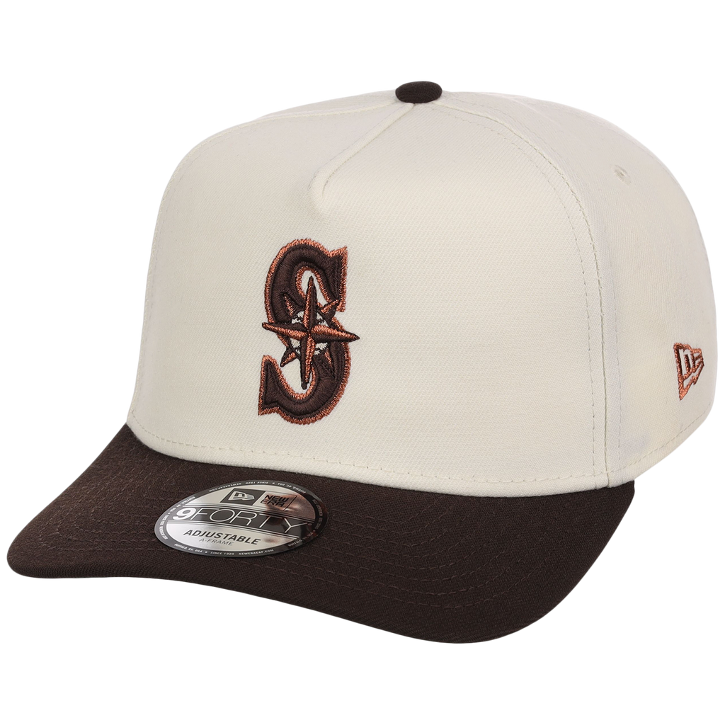 Seattle Mariners MLB Walnut Reserve New Era 9FORTY A-Frame